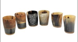 100% Premium Quality Waterproof Handmade Antique Imitation Round Horn <b>Cupping</b> for Durable Wedding Gift - Product Image 2
