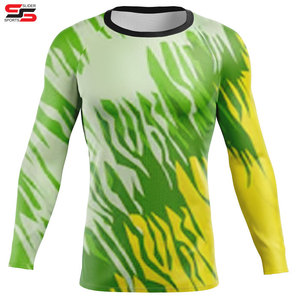 Protector de sarpullido personalizado de manga larga, protector de sarpullido elástico para Fitness, ropa informal de secado rápido - Product Image 3