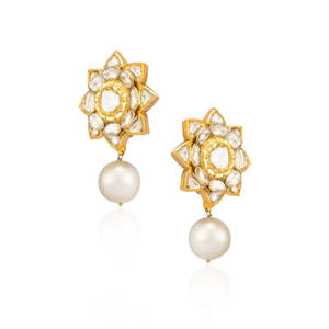 Pendientes Spring Fling en oro de 18 quilates - Product Image 1