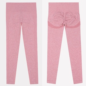 Mujeres gimnasio Yoga pantalones sin costuras ropa deportiva elástica cintura alta ejercicio atlético Fitness Leggings Activewear - Product Image 2