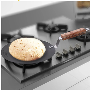 Heavy-duty iron roti <b>tawa</b> in bulk ensures long-lasting performance and enhances the natural flavor of chapatis at wholesale rate - Product Image 4
