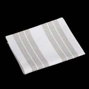 Collection exclusive de serviettes de cuisine en coton 100% à motifs rayés de luxe, teintes en fil, à prix de marché fiable - Product Image 2
