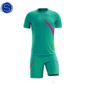 ชุดเสื้อฟุตบอลแขนครึ่งชุดสำหรับทีมมืออาชีพชุดเครื่องแบบฟุตบอลสองชุด - Product Image 1