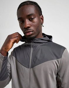 Fabricantes de Ropa Deportiva, Conjunto Deportivo al por Mayor, Último Modelo, Conjunto Deportivo Gris Personalizable para Hombre - Product Image 2