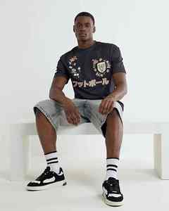 กางเกงยีนส์ขาสั้นผ้าแคนวาสผู้ชายซักปานกลางผ้าฝ้ายระบายอากาศได้เอวปานกลางน้ำหนักเบาแนวสตรีทแวร์ระบายอากาศได้ดีผลิตตามสั่ง - Product Image 4