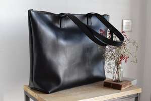 <b>Handbags</b> <b>Large</b> Capacity Genuine <b>Leather</b> Tote Bag Fashion High Quality Women Shoulder Bag LWTB-0102 - Product Image 3