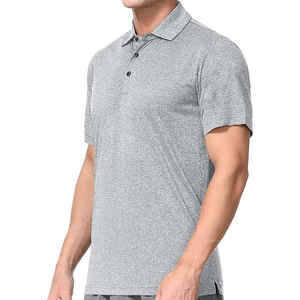 Haute qualité 100% coton matériel Streetwear Style Golf T-Shirt pour hommes à manches courtes Logo personnalisé broderie hommes polos - Product Image 5