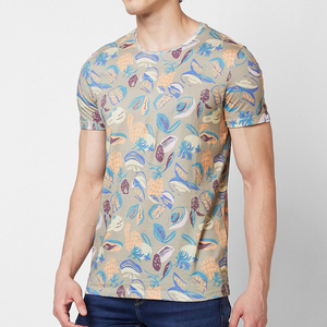 T-shirts pour hommes de haute qualité Logo personnalisé manches courtes 100% coton surdimensionné de haute qualité poids lourd 320gsm t-shirts - Product Image 1