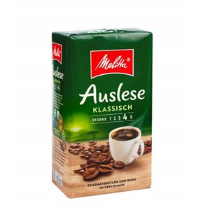 Venta al por mayor Melitta café molido Auslese 500g Premium Aroma alemán tostado suave sabor equilibrado Ideal para los amantes del café - Product Image 2