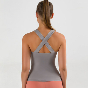 Plus Size <b>Women's</b> Casual Gym <b>Tank</b> <b>Top</b> Solid Color Custom Logo Print Breathable <b>Knitted</b> Fabric for Outdoor Use for <b>women</b> - Product Image 5