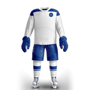 Tenues de hockey sur glace d'équipe, coupe ajustée, confortables, en matériau durable, écologiques, respirantes, séchage rapide, personnalisables, fabriquées au Pakistan - Product Image 1