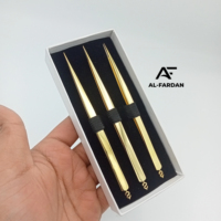 Pince à épiler professionnelle en acier inoxydable la plus vendue, motif signe dollar, 10 mm, droite, pour isolation des cils