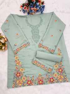 Salwar kameez pakistaní altamente recomendado con Dupatta y Palazzo a juego disponibles a precios mayoristas - Product Image 5