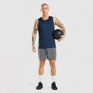 Custom Fashion Streetwear Athletic Gym Men Wear Venta al por mayor Tank Top Hombres Running Tank Tops - Product Image 4