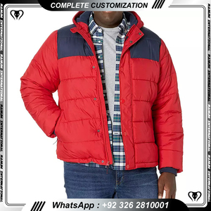 Veste d'hiver pour hommes et femmes Vente chaude Chargeur USB court lavable avec isolation chauffante à trois vitesses et col montant - Product Image 2