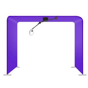 เครื่องบูธถ่ายรู<span class=keywords><strong>ป</strong></span>แบบหมุนเหนือศีรษะขนาดใหญ่สำหรับ360 - Product Image 1