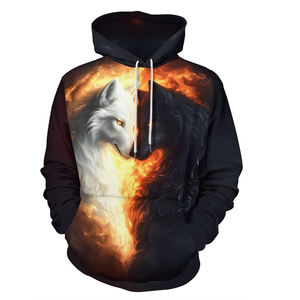 Vente en gros Prix confortable Séchage rapide Streetwear Impression numérique Basics Sweat à capuche pour hommes Design professionnel Sweat à capuche pour hommes - Product Image 2