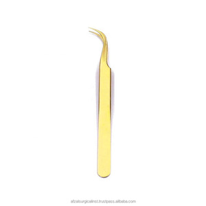 Offre Spéciale pince à cils antistatique dorée pour extension de cils beauté et soins personnels pince à cils - Product Image 4