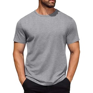 Chemises d'entraînement à séchage rapide pour hommes T-shirts de performance athlétique en polyester recyclé - Product Image 2