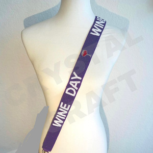 Go Titans Sangles de sac de perles de rocaille en or blanc personnalisées 'Hook Em Horns' Accessoire à la mode Sangle de sac à main perlée - Product Image 4