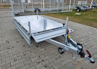 Nouvelle remorque basculante complète en fer 259x143 cm / 15001-20000 kg