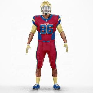 Uniformes de Fútbol Americano Personalizados para Adultos y Jóvenes, Conjuntos de Camisetas y Pantalones de Práctica con Sublimación Universitaria - Product Image 2