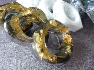 Anillo de Servilleta de Resina, Decoración de Mesa para Restaurante, Boda, Fiesta, Anillos de Servilleta de Resina Hechos a Mano, Anillo de Servilleta Personalizado - Product Image 6