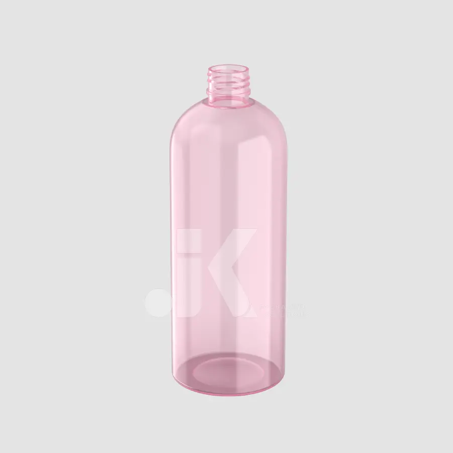 Botella de PET de bala vacía transparente de embalaje de plástico de lujo de 400ml-FÁBRICA DE VIETNAM CON EL MEJOR COSTO DE ATERRIZAJE M0494T
