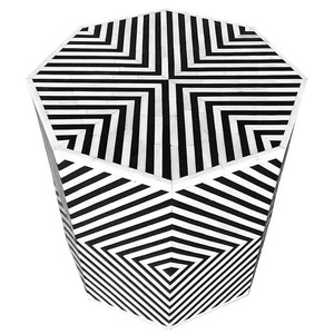 Wholesale New Handcrafted Bone Inlay Drum <b>Stool</b> <b>Tables</b> Modern Design Home Office Furniture Outdoor Use Direct Indian Exporter - Product Image 1