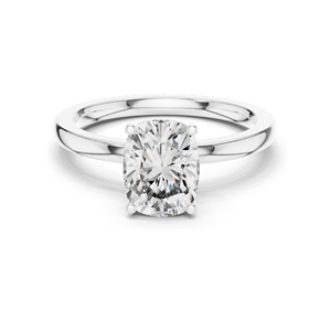 Bague de fiançailles en diamant de laboratoire ovale de 2,07 carats pour femmes, clarté VVS-VS EF, or 18 carats, 14 carats, 10 carats et argent 925, rose, jaune - Product Image 2
