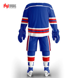 Uniforme de hockey sobre hielo a precio de fábrica superventas Conjuntos a granel de tacto suave unisex Precio al por mayor - Product Image 3