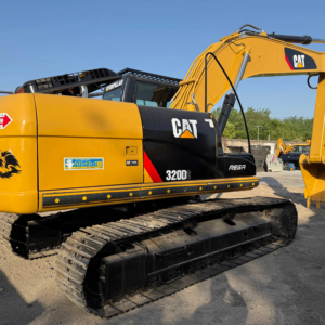 Excavadora de orugas Caterpillar320D usada 20t hidráulica Excavadora CAT 320D usada en buenas condiciones a la venta a bajo precio - Product Image 1