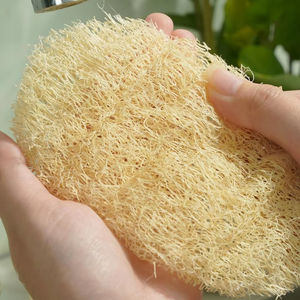 HOTREND Éponge à vaisselle naturelle 100% sans plastique, compostable, éponge à récurer pour la cuisine, éponge à récurer à base de plantes, éponge à vaisselle en loofah - Product Image 2