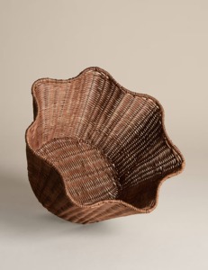 Panier de rangement rectangulaire en rotin naturel, écologique, moderne et multi-usages - Product Image 2