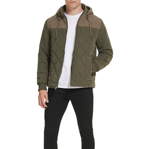 2026 Customized Men Puffer <b>Jacket</b> Printed <b>Fleece</b> Waterproof Breathable Eco-Friendly Petal Sleeve Wool-<b>Lined</b> Comfortable High - Product Image 6