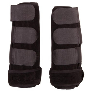 Bottes de brossage pour chevaux de qualité supérieure, fabriquées sur mesure au Pakistan, rembourrage absorbant les chocs, protection complète des tendons et des jarrets, confort - Product Image 2
