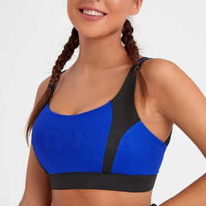 Soutien-gorge de sport pour femme rembourré amovible, conçu pour un maintien réglable pendant l'entraînement, la salle de sport et les activités sportives - Product Image 2