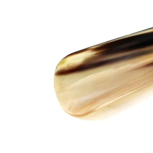 Calzador de madera y cuero para decoración del hogar 2023 con cuerno de búfalo de plástico, acero inoxidable, superventas de Tradnary - Product Image 5
