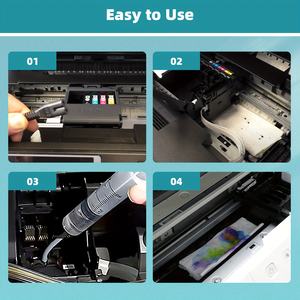 Tatrix 100ml Impressora Limpeza Fluid Print <span class=keywords><strong>Head</strong></span> <span class=keywords><strong>Cleaning</strong></span> Fluid Kit - Product Image 2