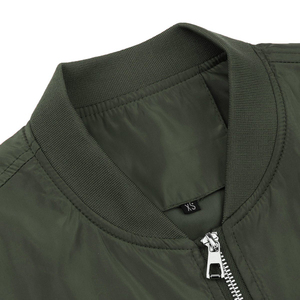Nouveauté 2026 Veste bomber en laine imperméable de haute qualité pour homme, taille plus, logo personnalisé, veste de vol unisexe - Product Image 2