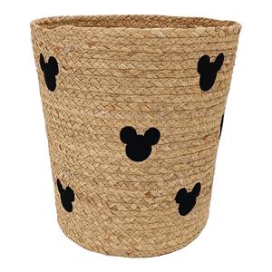 Cesta de Jacinto de Agua con Cabeza de Mickey, Cesta de Almacenamiento Hecha a Mano, Venta al por Mayor, Ecológica, Hecha en Vietnam - Product Image 1