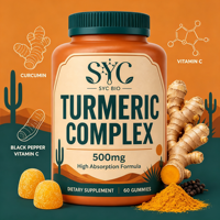 Gummies OEM au Curcuma Anti-inflammatoires pour la Santé Articulaire – Absorption Rapide Quotidienne pour Adultes