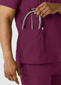 2025 nouveau Style usine conception hommes gommage médical uniforme ensembles mode gommages uniformes ensembles gommage ensembles - Product Image 3