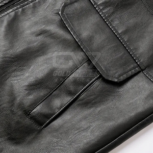 Gilet en cuir pour hommes de meilleure qualité Gilet en cuir durable pour hommes Gilet en cuir de haute qualité - Product Image 6