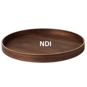 Bandeja de madera de tendencia superior de calidad estándar con acabado esmaltado para servidor de Pasta hogar cocina Catering uso bandeja de servicio de comida rápida - Product Image 5