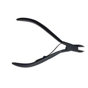 Black Professional Stainless Steel <b>Cutter</b> for Toe Finger Nail Nipper Wide Jaw Opening Customized Color Straight Blade Baby Care - Product Image 6