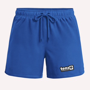 Shorts de sport décontractés pour hommes, séchage rapide, toile, taille haute élastique, cordon de serrage, respirant, entraînement, logo personnalisé, OEM/ODM 2026 - Product Image 3