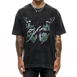 2024 OEM personalizado camiseta de alta calidad 100% Premium algodón personalizado añadir su logotipo imprimir hombres camiseta para la venta - Product Image 1