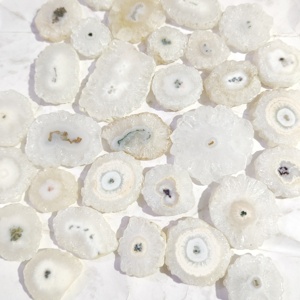 Pierre précieuse polie en forme d'oeil solaire, cabochon de quartz solaire naturel, fournisseur de produits en vrac de haute qualité - Product Image 4