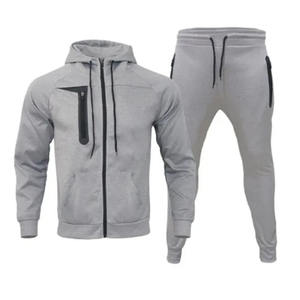 Nuevo Diseño 2024, Chándal Deportivo de Forro Polar 100% Algodón para Hombre, Talla Grande, Informal y al por Mayor, Ropa Deportiva de Invierno para Gimnasio con Logotipo Estampado - Product Image 4